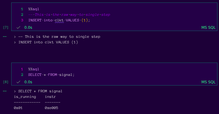 SQL magic screenshot